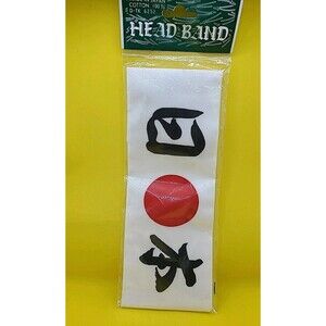 Japanese Headband Hachimaki Japan Nihon Nappon MADE IN JAPAN